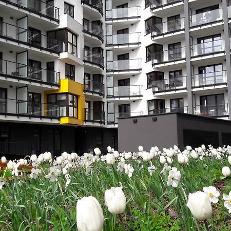 Newburg Apartments Wolska Varşova Dış mekan fotoğraf