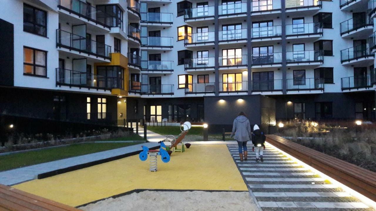 Newburg Apartments Wolska Varşova Dış mekan fotoğraf